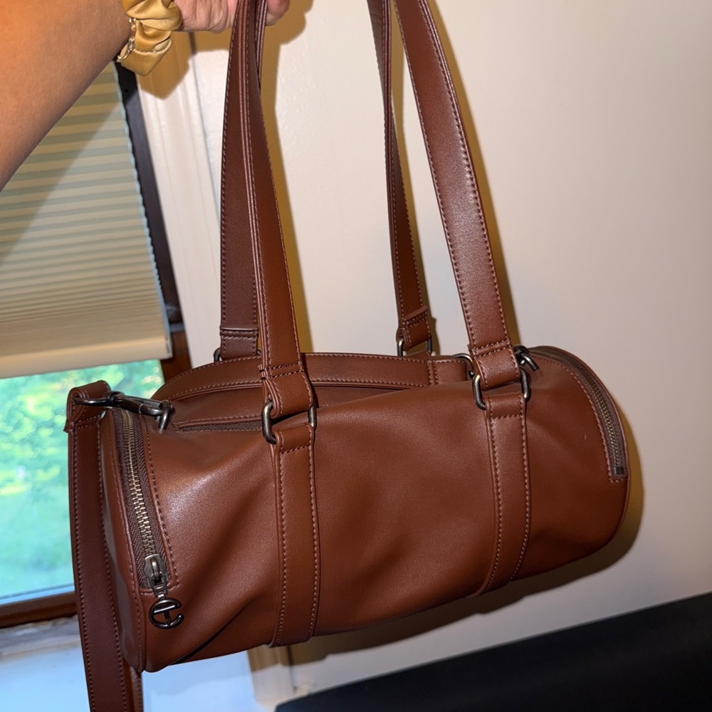 Telfar Brown Crossbody Bag